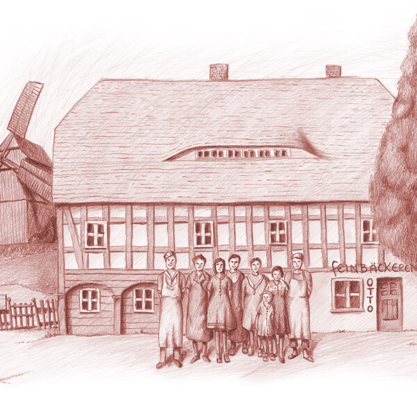 Otto Feinbäckerei Illustration