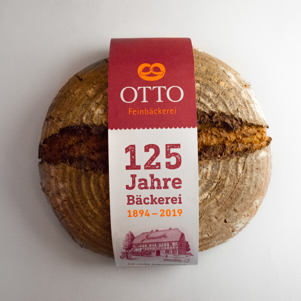 Otto Feinbäckerei Brotbanderole